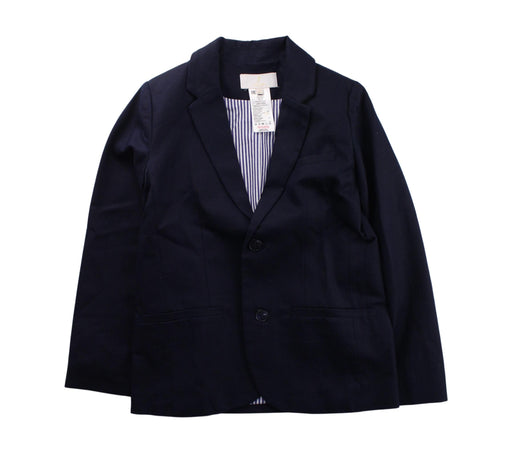 A Navy Blazers from Jacadi in size 8Y for boy. (Front View)