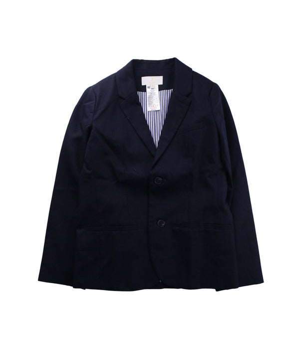 A Blue Blazers from Jacadi in size 10Y for boy. (Front View)