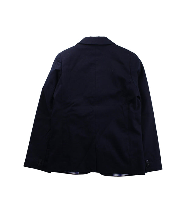 A Blue Blazers from Jacadi in size 10Y for boy. (Back View)
