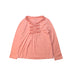 A Peach Long Sleeve Tops from Crewcuts in size 4T for girl. (Front View)