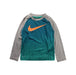 A Green Long Sleeve T Shirts from Nike in size 4T for boy. (Front View)