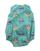 A Green Sleeveless Bodysuits from Little Green Radicals in size 6-12M for boy. (Back View)