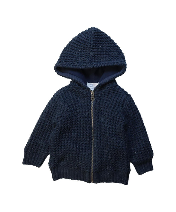 A Navy Lightweight Jackets from Pumpkin Patch in size 12-18M for neutral. (Front View)