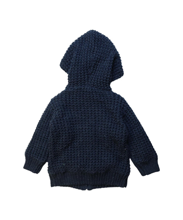 A Navy Lightweight Jackets from Pumpkin Patch in size 12-18M for neutral. (Back View)