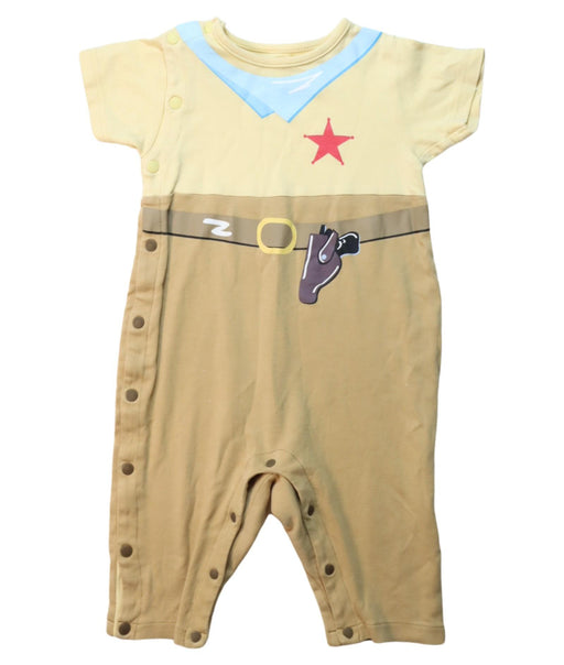 A Multicolour Short Sleeve Jumpsuits from Chickeeduck in size 12-18M for boy. (Front View)
