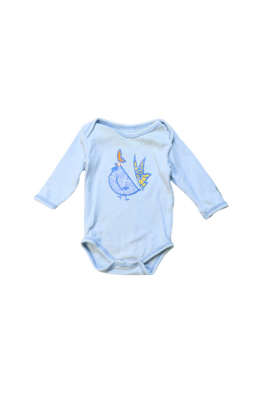 A Multicolour Long Sleeve Bodysuits from Baby Hero in size 0-3M for boy. (Front View)