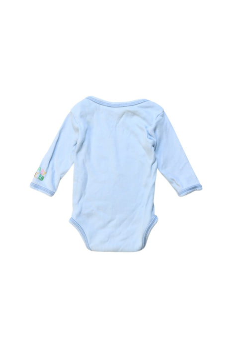 A Multicolour Long Sleeve Bodysuits from Baby Hero in size 0-3M for boy. (Back View)