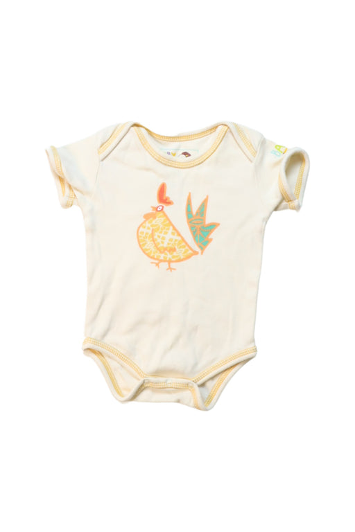 A Multicolour Short Sleeve Bodysuits from Baby Hero in size 0-3M for neutral. (Front View)