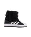 A Black Sneakers from Adidas in size 6T for boy. (Front View)