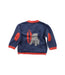 A Blue Cardigans from Tartine et Chocolat in size 3-6M for boy. (Back View)