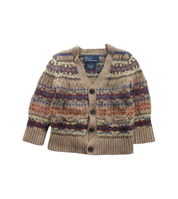 A Brown Cardigans from Polo Ralph Lauren in size 6-12M for boy. (Front View)