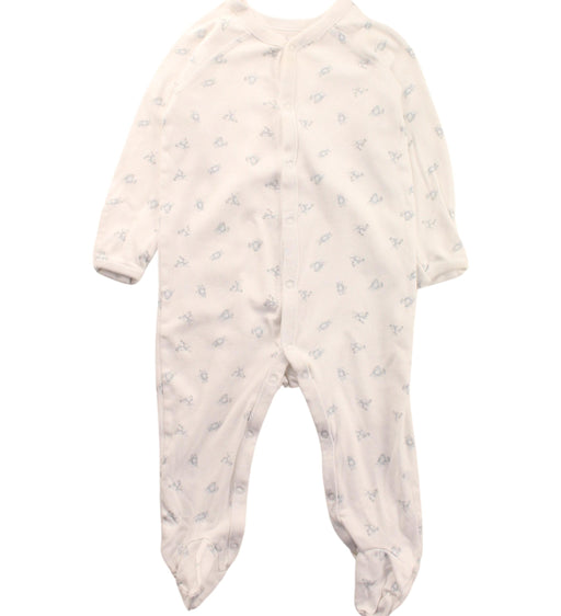 A White Onesies from Ralph Lauren in size 6-12M for boy. (Front View)
