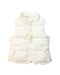 A White Outerwear Vests from Nicholas & Bears in size 2T for girl. (Front View)