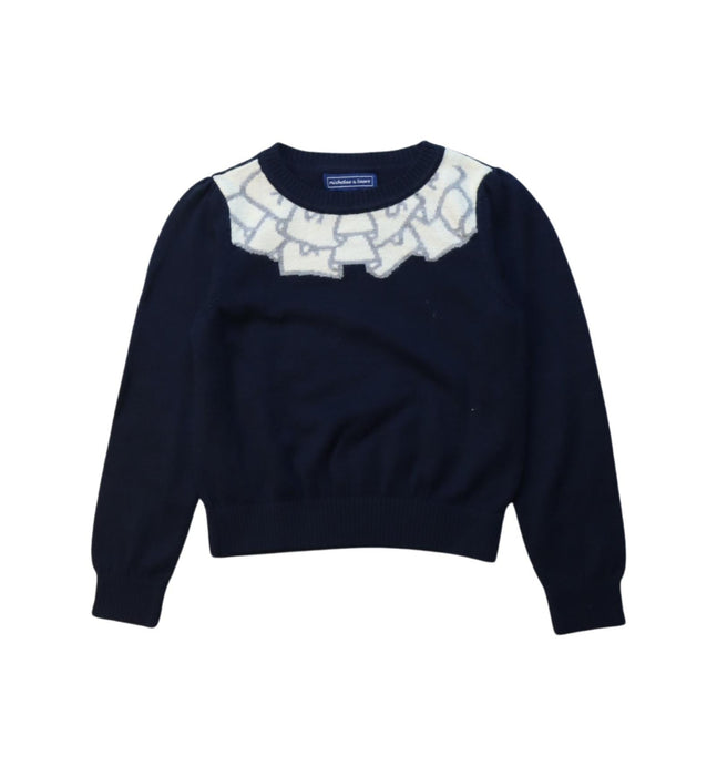 A Multicolour Knit Sweaters from Nicholas & Bears in size 4T for girl. (Front View)