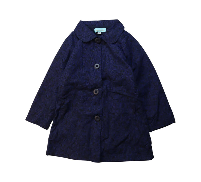 A Black Coats from Chouchou Chic in size 2T for neutral. (Front View)