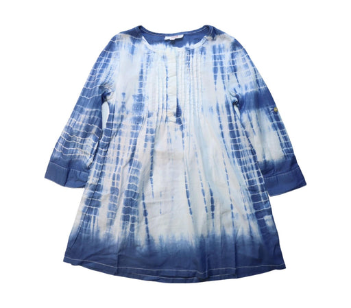 A White Long Sleeve Dresses from Seed in size 4T for girl. (Front View)