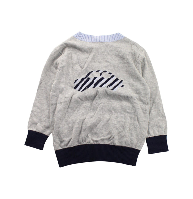 A Grey Cardigans from Nicholas & Bears in size 12-18M for boy. (Back View)