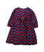 A Multicolour Long Sleeve Dresses from Question Everything in size 12-18M for girl. (Back View)
