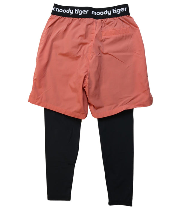 A Orange Active Shorts from Moody Tiger in size 4T for boy. (Back View)