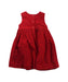 A Red Sleeveless Dresses from Rachel Riley in size 2T for girl. (Back View)