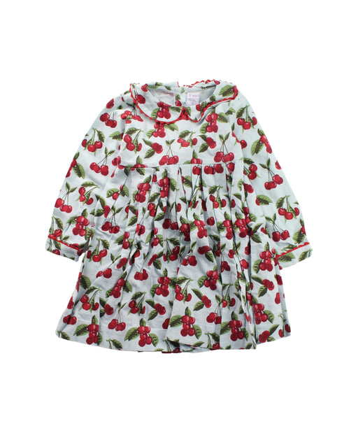 A White Long Sleeve Dresses from Rachel Riley in size 2T for girl. (Front View)