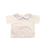 A White Short Sleeve Tops from Rachel Riley in size 3-6M for girl. (Front View)