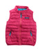 A Pink Outerwear Vests from Patagonia in size 3T for girl. (Front View)