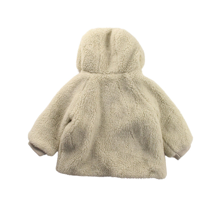 A Ivory Lightweight Jackets from Bonpoint in size 12-18M for neutral. (Back View)