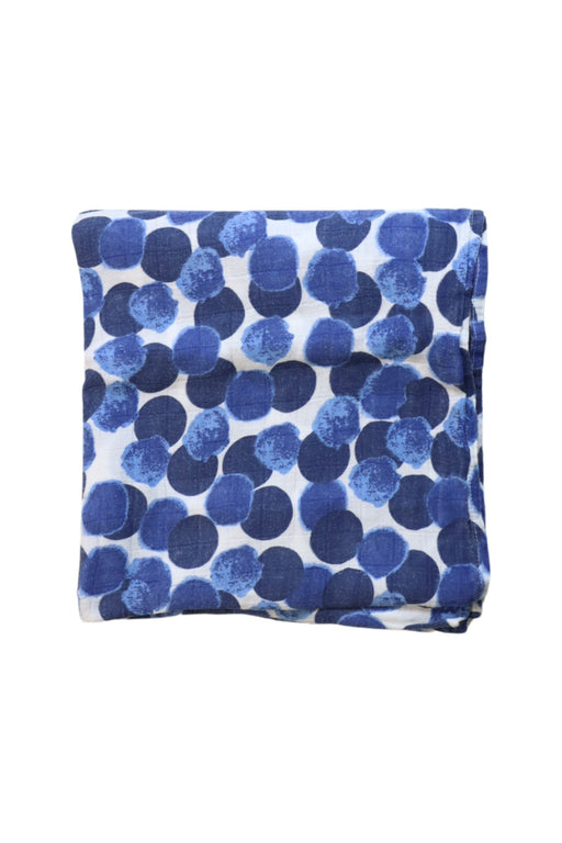 A Blue Swaddles from Aden & Anais in size O/S for neutral. (Front View)