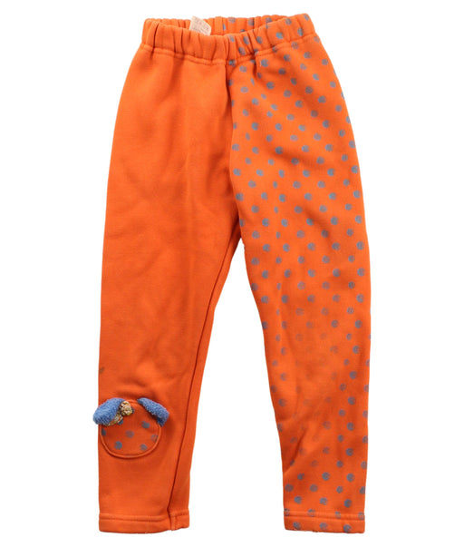 A Blue Sweatpants from Ragmart in size 5T for girl. (Front View)