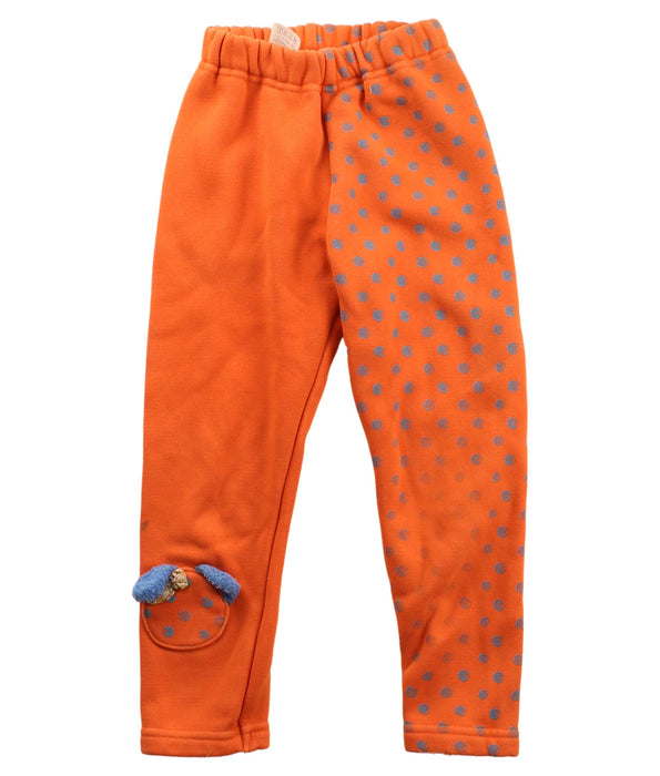 A Blue Sweatpants from Ragmart in size 5T for girl. (Front View)