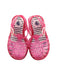 A Pink Sandals from Petit Bateau in size 18-24M for girl. (Back View)