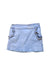 A Blue Short Skirts from Seed in size 5T for girl. (Front View)