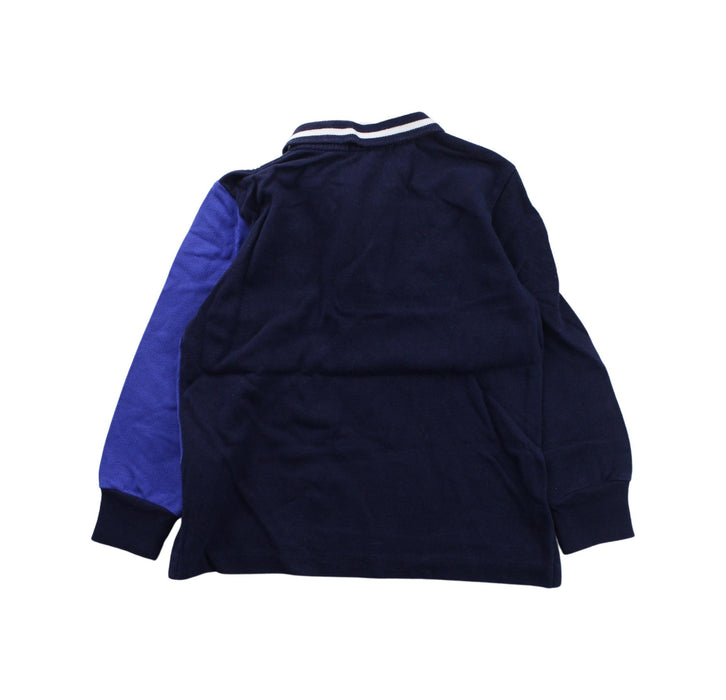 A Blue Long Sleeve Polos from Polo Ralph Lauren in size 2T for boy. (Back View)