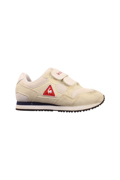 A Beige Sneakers from Le Coq Sportif in size 4T for boy. (Front View)