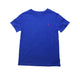 A Blue Short Sleeve T Shirts from Polo Ralph Lauren in size 7Y for boy. (Front View)