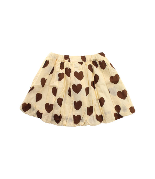 A Brown Short Skirts from Mini Rodini in size 2T for girl. (Back View)