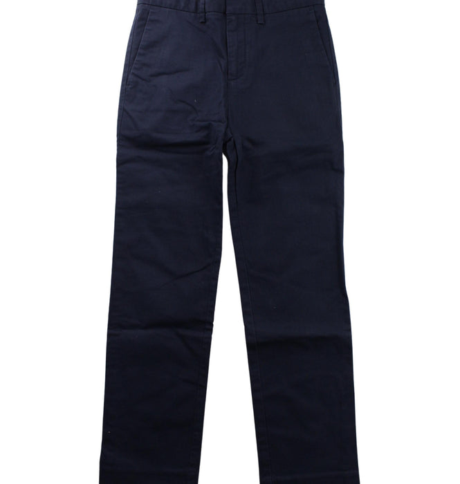 A Blue Casual Pants from Crewcuts in size 7Y for girl. (Front View)