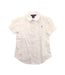 A White Short Sleeve Shirts from Ralph Lauren in size 8Y for girl. (Front View)