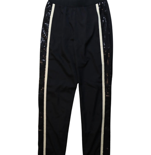 A Black Casual Pants from Guess in size 12Y for girl. (Front View)