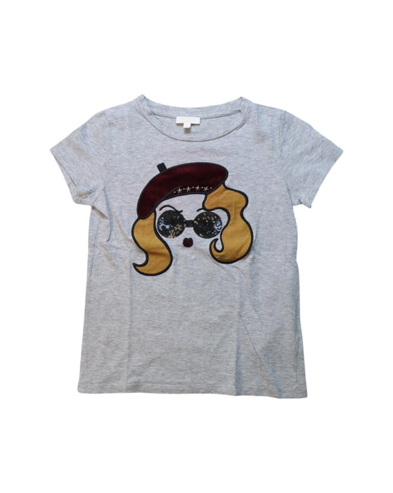 A Multicolour Short Sleeve Shirts from Gucci in size 8Y for girl. (Front View)