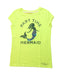 A Yellow Short Sleeve T Shirts from Tommy Hilfiger in size 8Y for girl. (Front View)