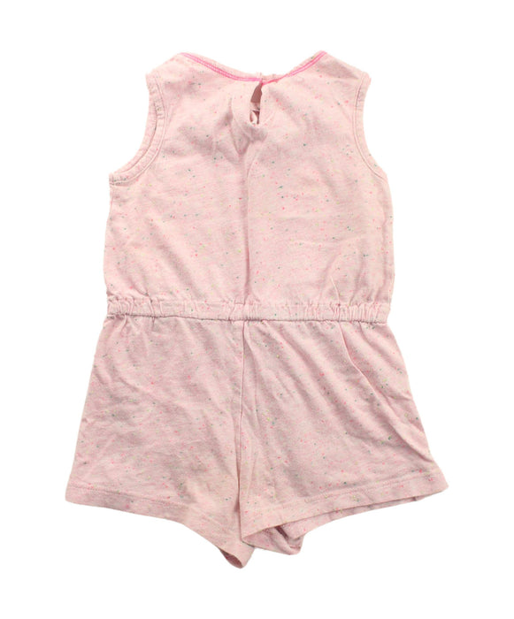A Pink Sleeveless Rompers from Gingersnaps in size 18-24M for girl. (Back View)