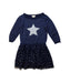 A Multicolour Long Sleeve Dresses from Hatley in size 3T for girl. (Front View)