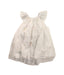 A White Short Sleeve Dresses from Velveteen in size 12-18M for girl. (Front View)