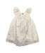 A White Short Sleeve Dresses from Velveteen in size 12-18M for girl. (Back View)