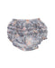 A Blue Bloomers from Velveteen in size 6-12M for girl. (Back View)