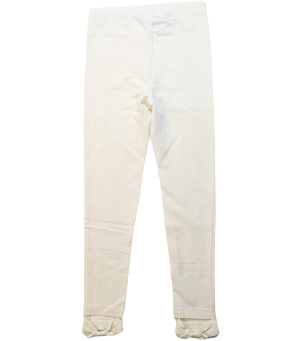 A White Leggings from Polo Ralph Lauren in size 6T for girl. (Back View)