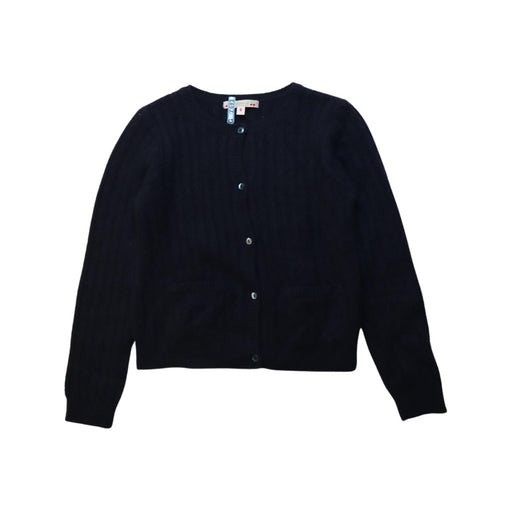 A Black Cardigans from Bonpoint in size 8Y for girl. (Front View)