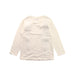 A White Long Sleeve T Shirts from Chickeeduck in size 4T for girl. (Back View)